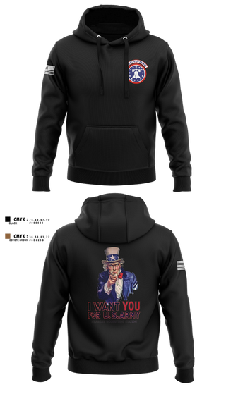 Hoodie, US Army I Want You, Army, Teamtime, Team time, sublimation, custom sports apparel, team uniforms, spirit wear, spiritwear, sports uniforms, custom shirts, team store, custom team store, fundraiser sports, apparel fundraiser