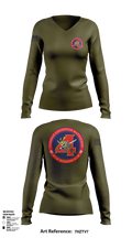 Combat Logistics Battalion 4 46395084 Women's Long Sleeve V-neck Shirt - 102