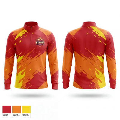 FLAME NM 17353635 Quarter Zip Jacket - 1