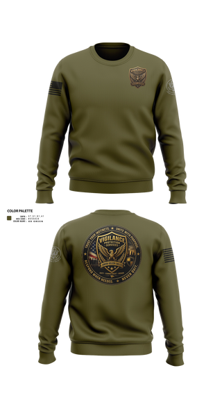 Crew Neck Sweatshirt, Vigilance Protection Services, , Teamtime, Team time, sublimation, custom sports apparel, team uniforms, spirit wear, spiritwear, sports uniforms, custom shirts, team store, custom team store, fundraiser sports, apparel fundraiser