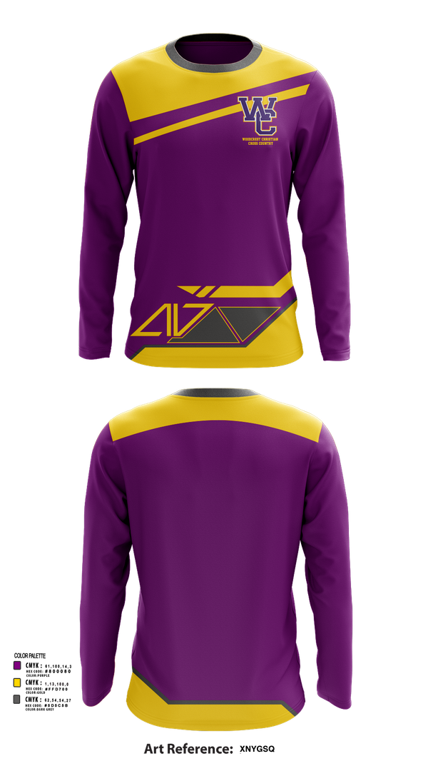 Long Sleeve Performance Shirt, Woodcrest Christian, Cross Country, Teamtime, Team time, sublimation, custom sports apparel, team uniforms, spirit wear, spiritwear, sports uniforms, custom shirts, team store, custom team store, fundraiser sports, apparel fundraiser