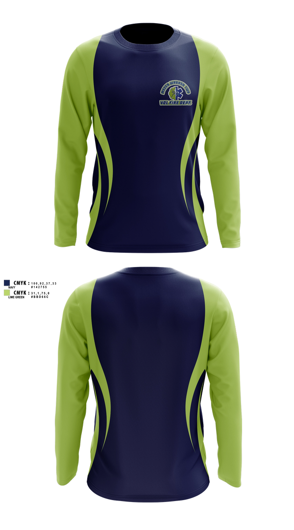 Long Sleeve Performance Shirt, Mecc -Wabash Twp Fire Dept, Fire Department, Teamtime, Team time, sublimation, custom sports apparel, team uniforms, spirit wear, spiritwear, sports uniforms, custom shirts, team store, custom team store, fundraiser sports, apparel fundraiser