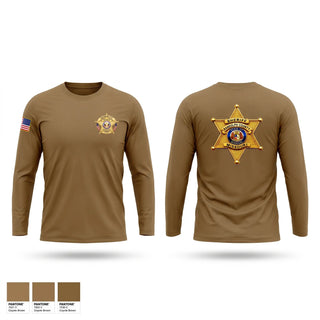Long Sleeve Performance Shirt, Randolph County Sheriff's Office, Police, Teamtime, Team time, sublimation, custom sports apparel, team uniforms, spirit wear, spiritwear, sports uniforms, custom shirts, team store, custom team store, fundraiser sports, apparel fundraiser