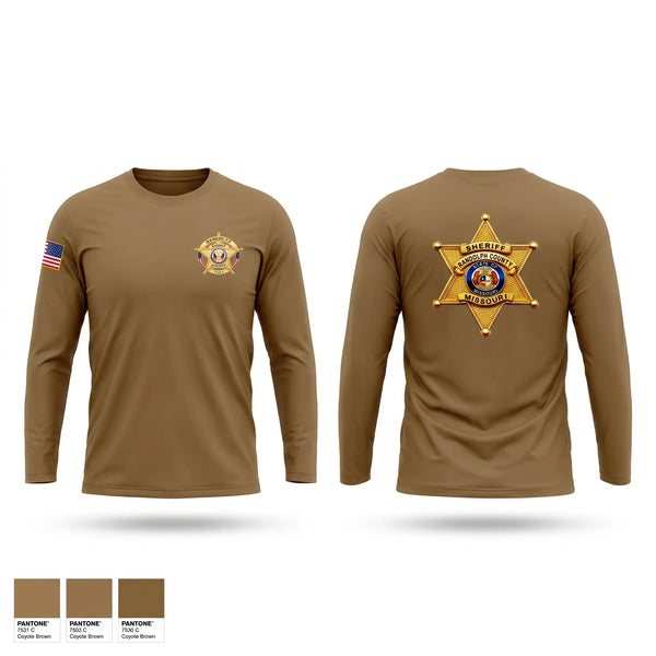 Long Sleeve Performance Shirt, Randolph County Sheriff's Office, Police, Teamtime, Team time, sublimation, custom sports apparel, team uniforms, spirit wear, spiritwear, sports uniforms, custom shirts, team store, custom team store, fundraiser sports, apparel fundraiser