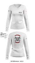Eastbrook Football 93243823 Women's Long Sleeve V-neck Shirt - 7