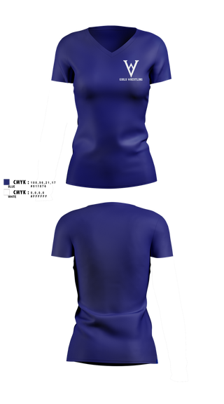 Womens Short Sleeve Vneck Shirt, Winfield Youth Wrestling Club, Wrestling, Teamtime, Team time, sublimation, custom sports apparel, team uniforms, spirit wear, spiritwear, sports uniforms, custom shirts, team store, custom team store, fundraiser sports, apparel fundraiser