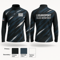 Logansport Police Department 97053564 Quarter Zip Jacket - 1