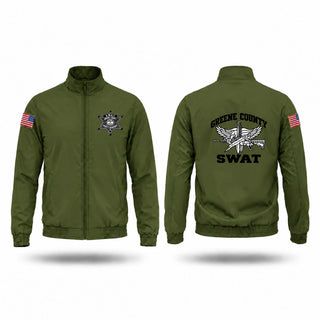 Windbreaker, Greene County SWAT, Police, Teamtime, Team time, sublimation, custom sports apparel, team uniforms, spirit wear, spiritwear, sports uniforms, custom shirts, team store, custom team store, fundraiser sports, apparel fundraiser