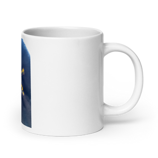 HHB, 428th Field Artillery Brigade 81466610 White Glossy Mug - Medium