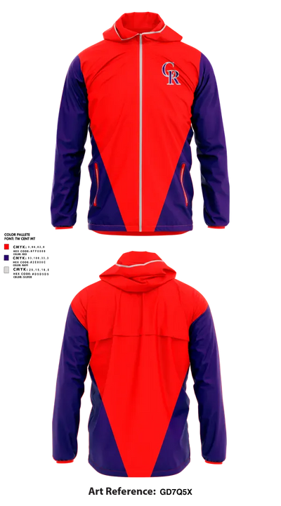Crush N Run 50102838 Windbreaker - 1
