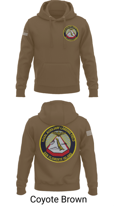 NAVAL AUXILIARY LANDING FIELD SAN CLEMENTE ISLAND 84948296 Hoodie - 17