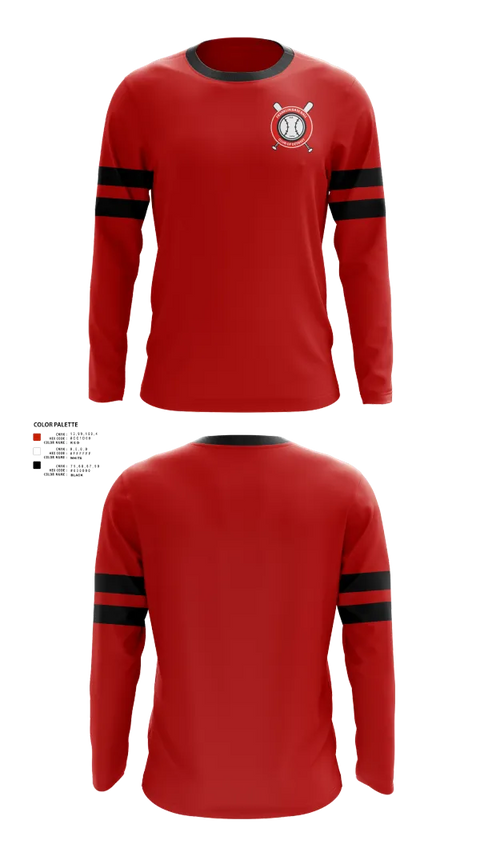 Long Sleeve Performance Shirt, Franklin base ball club, Baseball, Teamtime, Team time, sublimation, custom sports apparel, team uniforms, spirit wear, spiritwear, sports uniforms, custom shirts, team store, custom team store, fundraiser sports, apparel fundraiser