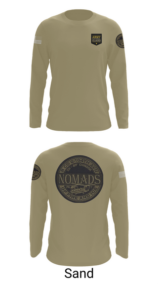 Long Sleeve Performance Shirt, E CO 169 AVN, National Guard, Teamtime, Team time, sublimation, custom sports apparel, team uniforms, spirit wear, spiritwear, sports uniforms, custom shirts, team store, custom team store, fundraiser sports, apparel fundraiser