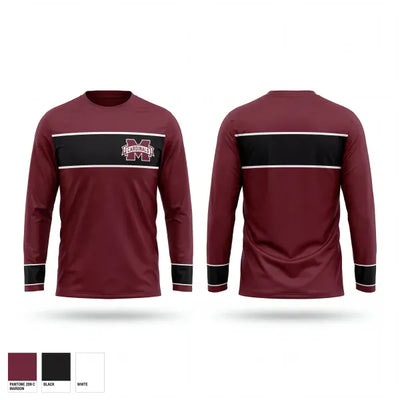Maud Cardinals 62432101 Long Sleeve Performance Shirt 1