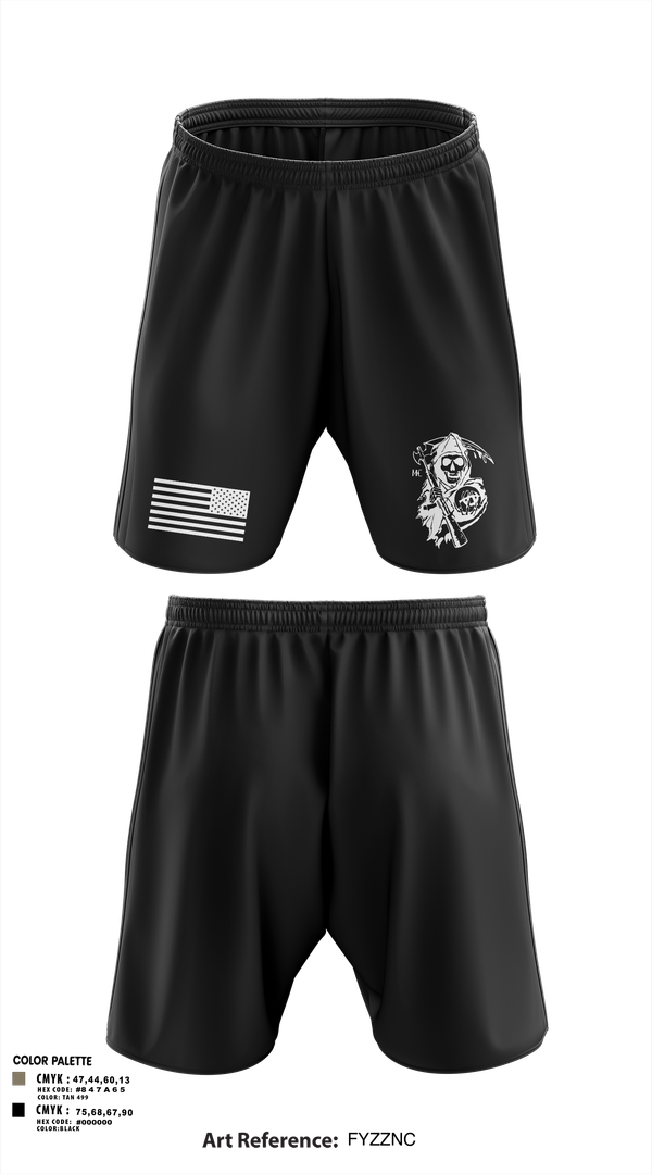 Athletic Shorts With Pockets, 1st Recon, Marines, Teamtime, Team time, sublimation, custom sports apparel, team uniforms, spirit wear, spiritwear, sports uniforms, custom shirts, team store, custom team store, fundraiser sports, apparel fundraiser