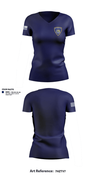 Womens Short Sleeve Vneck Shirt, New York State Courts, Police, Teamtime, Team time, sublimation, custom sports apparel, team uniforms, spirit wear, spiritwear, sports uniforms, custom shirts, team store, custom team store, fundraiser sports, apparel fundraiser