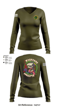 Washburn ConceptsWashburn Concepts 8471193 Women's Long Sleeve V-neck Shirt - 1