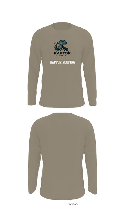 Raptor Roofing 26077645 Long Sleeve Performance Shirt 32