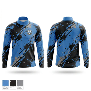 Quarter Zip Jacket, Blues, Baseball, Teamtime, Team time, sublimation, custom sports apparel, team uniforms, spirit wear, spiritwear, sports uniforms, custom shirts, team store, custom team store, fundraiser sports, apparel fundraiser