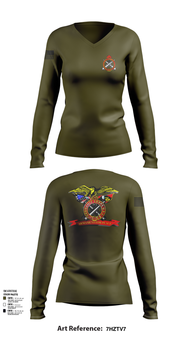 Womens Long Sleeve Vneck Shirt, FMS #9, , Teamtime, Team time, sublimation, custom sports apparel, team uniforms, spirit wear, spiritwear, sports uniforms, custom shirts, team store, custom team store, fundraiser sports, apparel fundraiser