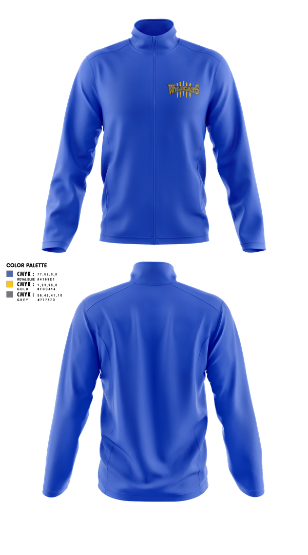 Fleece Jacket, Richwoods Cheer, Cheer, Teamtime, Team time, sublimation, custom sports apparel, team uniforms, spirit wear, spiritwear, sports uniforms, custom shirts, team store, custom team store, fundraiser sports, apparel fundraiser