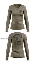 A-Co 1-171 31587009 Women's Long Sleeve V-neck Shirt - 102