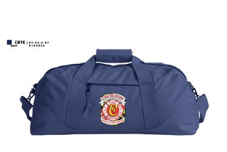 Duffle Bag, Cecilton Volunteer Fire Company, Fire Department, Teamtime, Team time, sublimation, custom sports apparel, team uniforms, spirit wear, spiritwear, sports uniforms, custom shirts, team store, custom team store, fundraiser sports, apparel fundraiser