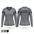 Cheyenne pd k9 Women's Long Sleeve V-neck Shirt - 1