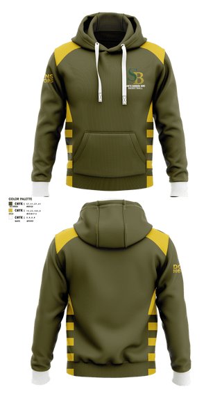 Hoodie, Santa Barbara Dons, Men's Basketball, Teamtime, Team time, sublimation, custom sports apparel, team uniforms, spirit wear, spiritwear, sports uniforms, custom shirts, team store, custom team store, fundraiser sports, apparel fundraiser