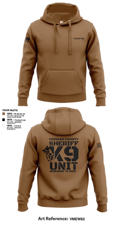 Chisago County K9 Unit 88074556 Hoodie - 105