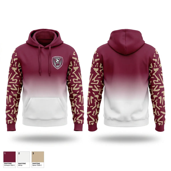 Hoodie, Windsor Lady Warriors, Women's Soccer, Teamtime, Team time, sublimation, custom sports apparel, team uniforms, spirit wear, spiritwear, sports uniforms, custom shirts, team store, custom team store, fundraiser sports, apparel fundraiser