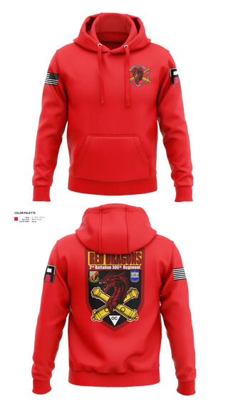 Hoodie, 2-306th FAR, Army, Teamtime, Team time, sublimation, custom sports apparel, team uniforms, spirit wear, spiritwear, sports uniforms, custom shirts, team store, custom team store, fundraiser sports, apparel fundraiser