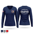 Memphis Fire Station 27 Women's Long Sleeve V-neck Shirt - 1