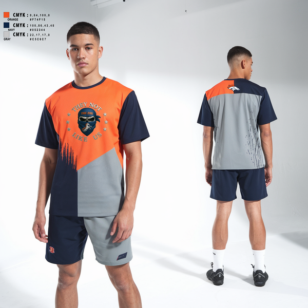 Short Sleeve Performance Shirt, Broncos, , Teamtime, Team time, sublimation, custom sports apparel, team uniforms, spirit wear, spiritwear, sports uniforms, custom shirts, team store, custom team store, fundraiser sports, apparel fundraiser