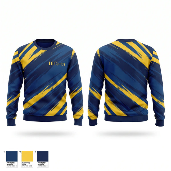 Crew Neck Sweatshirt, J O Combs, Wrestling, Teamtime, Team time, sublimation, custom sports apparel, team uniforms, spirit wear, spiritwear, sports uniforms, custom shirts, team store, custom team store, fundraiser sports, apparel fundraiser