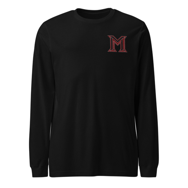 Magdalena High School Baseball 69500087 Unisex Long Sleeve Tee | Bella + Canvas 3501