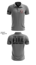 Camp Township Fire Department Short Sleeve Performance Polo - 101