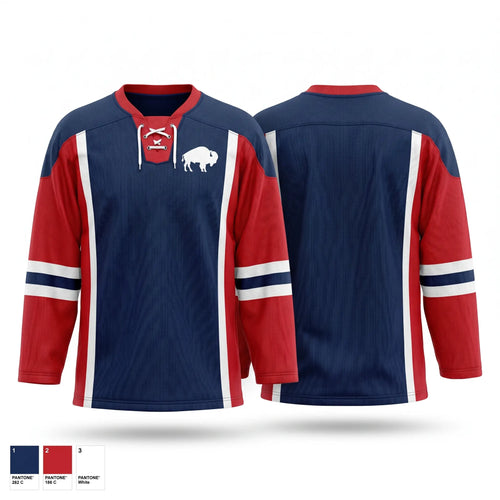 Hockey Jersey, Buffalo Regals, Ice Hockey, Teamtime, Team time, sublimation, custom sports apparel, team uniforms, spirit wear, spiritwear, sports uniforms, custom shirts, team store, custom team store, fundraiser sports, apparel fundraiser