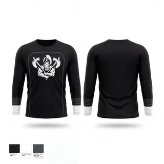 Long Sleeve Performance Shirt, Barbarians Hawaii, Rugby, Teamtime, Team time, sublimation, custom sports apparel, team uniforms, spirit wear, spiritwear, sports uniforms, custom shirts, team store, custom team store, fundraiser sports, apparel fundraiser
