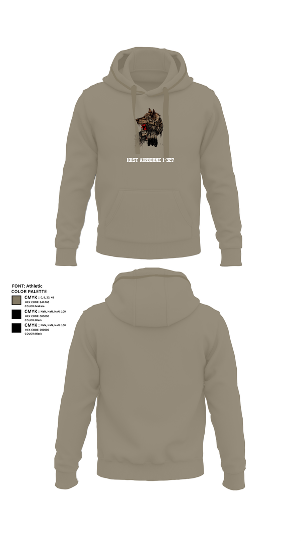 Hoodie, 101st airborne 1-327, Army, Teamtime, Team time, sublimation, custom sports apparel, team uniforms, spirit wear, spiritwear, sports uniforms, custom shirts, team store, custom team store, fundraiser sports, apparel fundraiser