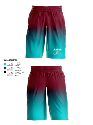 Athletic Shorts With Pockets, Gladys Jung Cranes Cross Country, Cross Country, Teamtime, Team time, sublimation, custom sports apparel, team uniforms, spirit wear, spiritwear, sports uniforms, custom shirts, team store, custom team store, fundraiser sports, apparel fundraiser