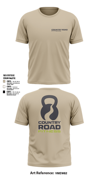 Short Sleeve Performance Shirt, Country Road Fitness, , Teamtime, Team time, sublimation, custom sports apparel, team uniforms, spirit wear, spiritwear, sports uniforms, custom shirts, team store, custom team store, fundraiser sports, apparel fundraiser