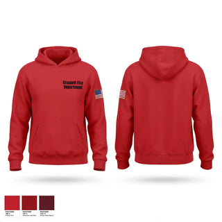 Hoodie, Crossett Fire Department, Fire Department, Teamtime, Team time, sublimation, custom sports apparel, team uniforms, spirit wear, spiritwear, sports uniforms, custom shirts, team store, custom team store, fundraiser sports, apparel fundraiser