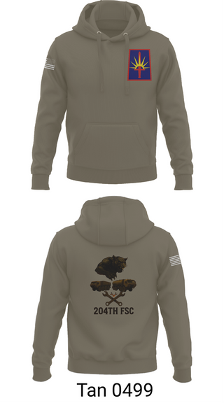 Hoodie, 204thFSC, National Guard, Teamtime, Team time, sublimation, custom sports apparel, team uniforms, spirit wear, spiritwear, sports uniforms, custom shirts, team store, custom team store, fundraiser sports, apparel fundraiser