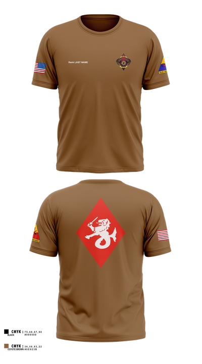 HHB/4-60th ADAR Short Sleeve Performance Shirt - 13
