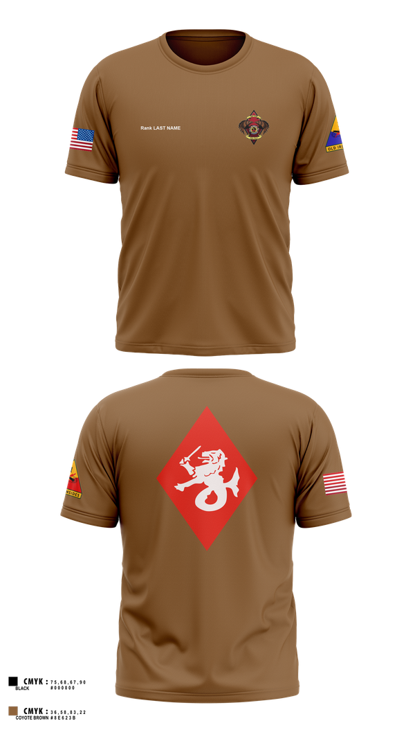 Short Sleeve Performance Shirt, , Army, Teamtime, Team time, sublimation, custom sports apparel, team uniforms, spirit wear, spiritwear, sports uniforms, custom shirts, team store, custom team store, fundraiser sports, apparel fundraiser