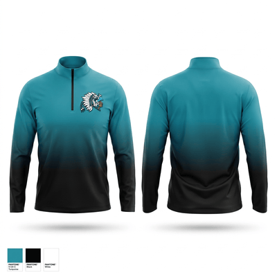 Mendota Aztecs 45908092 Quarter Zip Jacket - 2