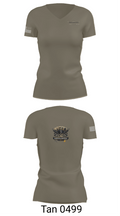 East Precint 91978920 Women's Short Sleeve V-neck Shirt - 6