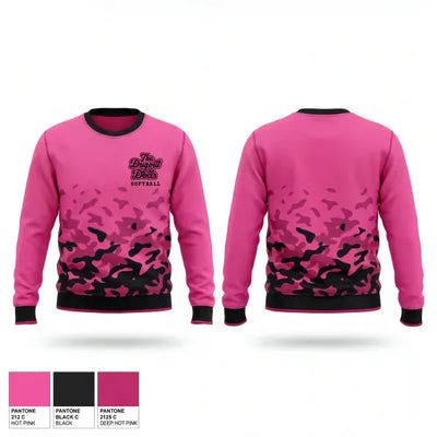 The Dugout Dolls 80815781 Crew Neck Sweatshirt - 4
