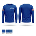 Morgan State/Coppin State Bear Battalion 82376173 Long Sleeve Performance Shirt - 1